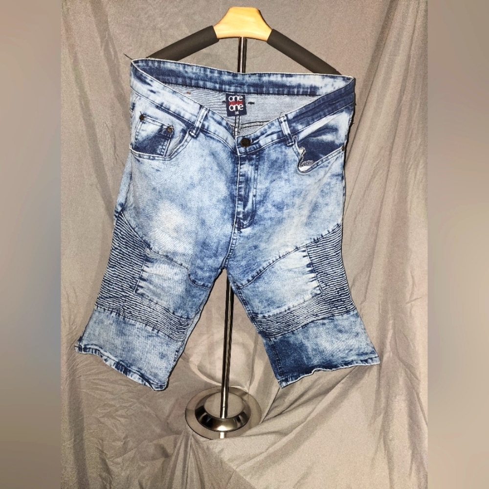Mens denim shorts size 36